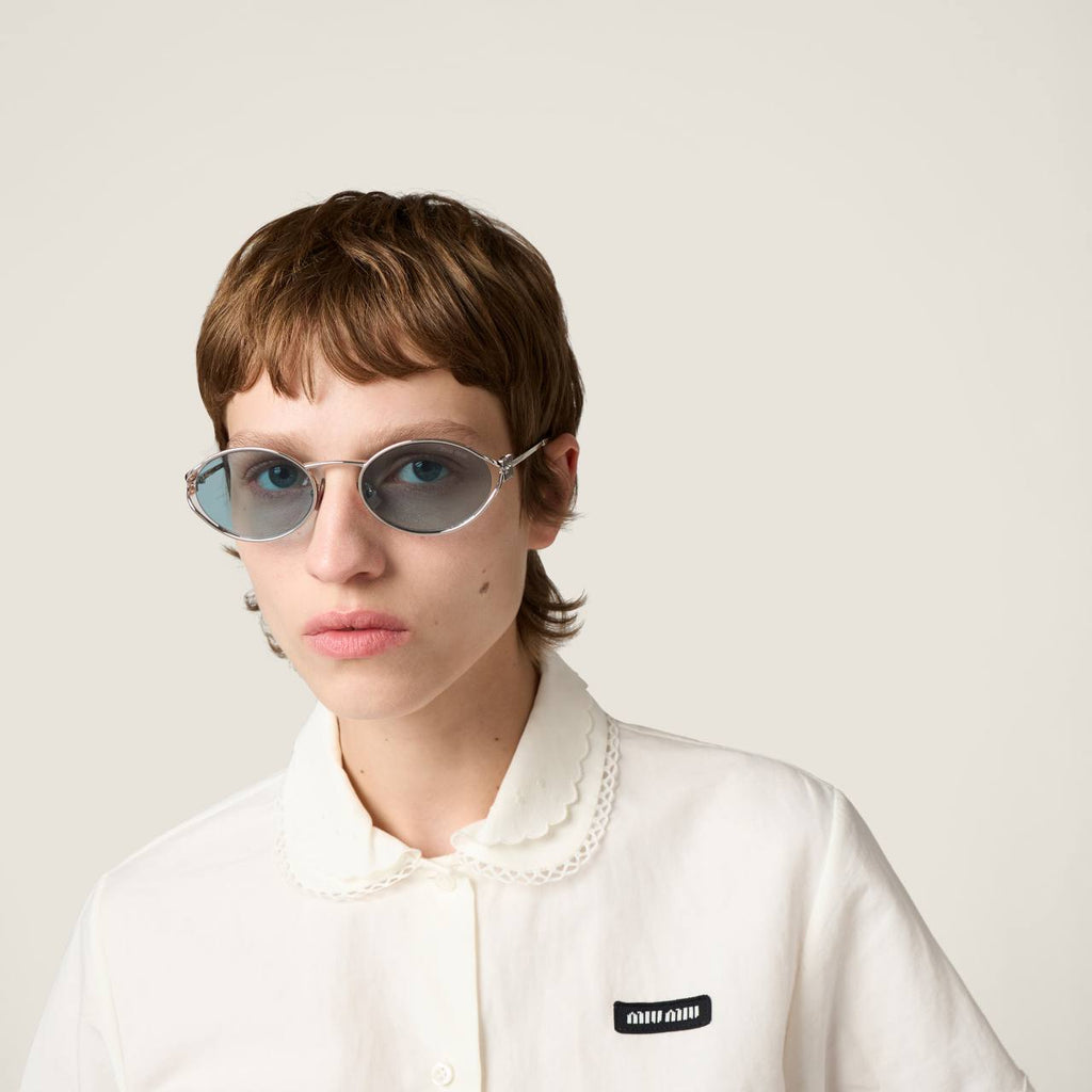 Lunettes de Soleil Ovales Vintage