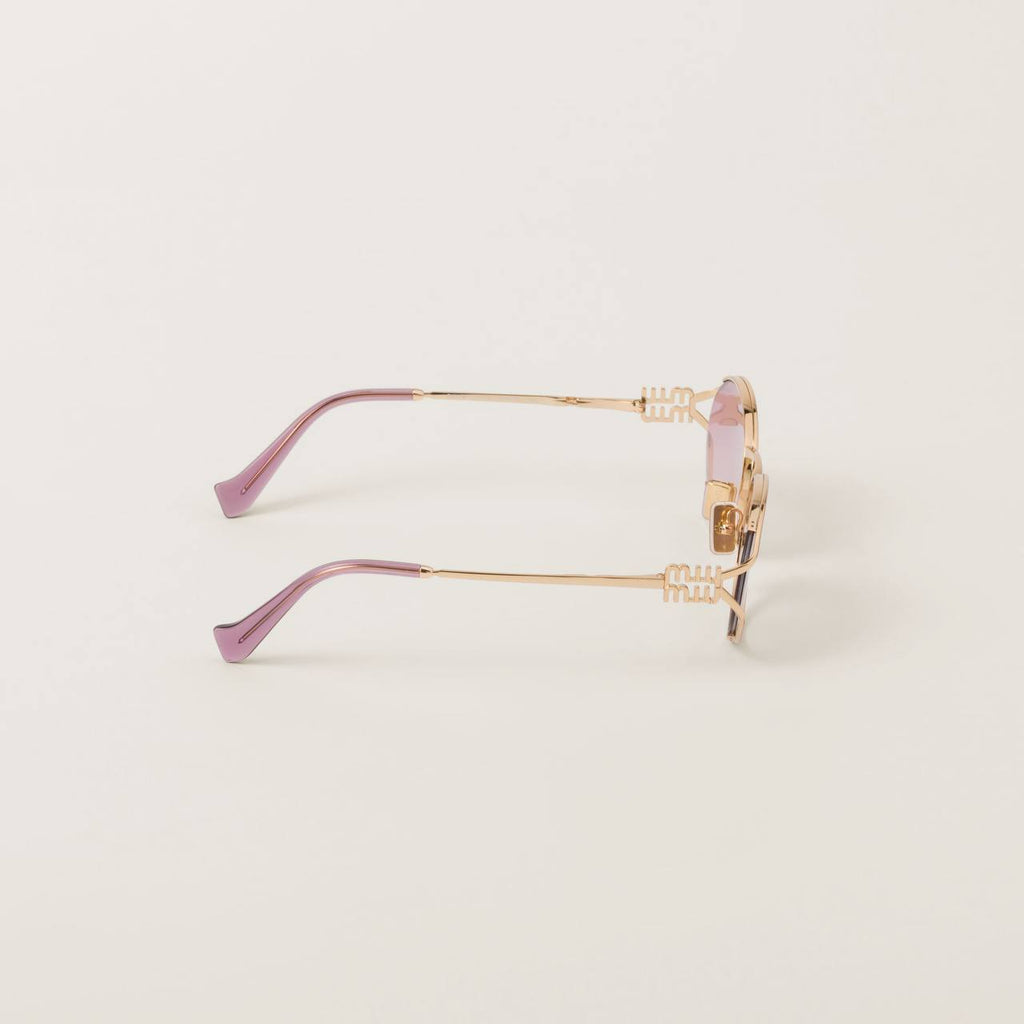 Lunettes de Soleil Ovales Vintage
