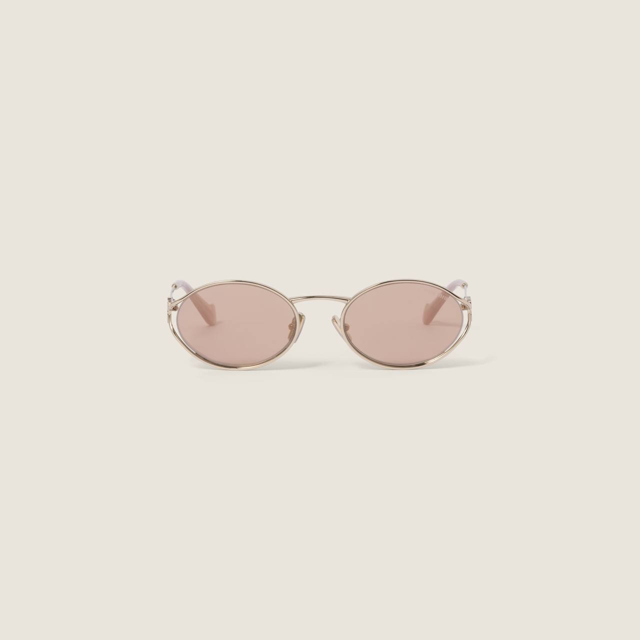 Lunettes de Soleil Ovales Vintage