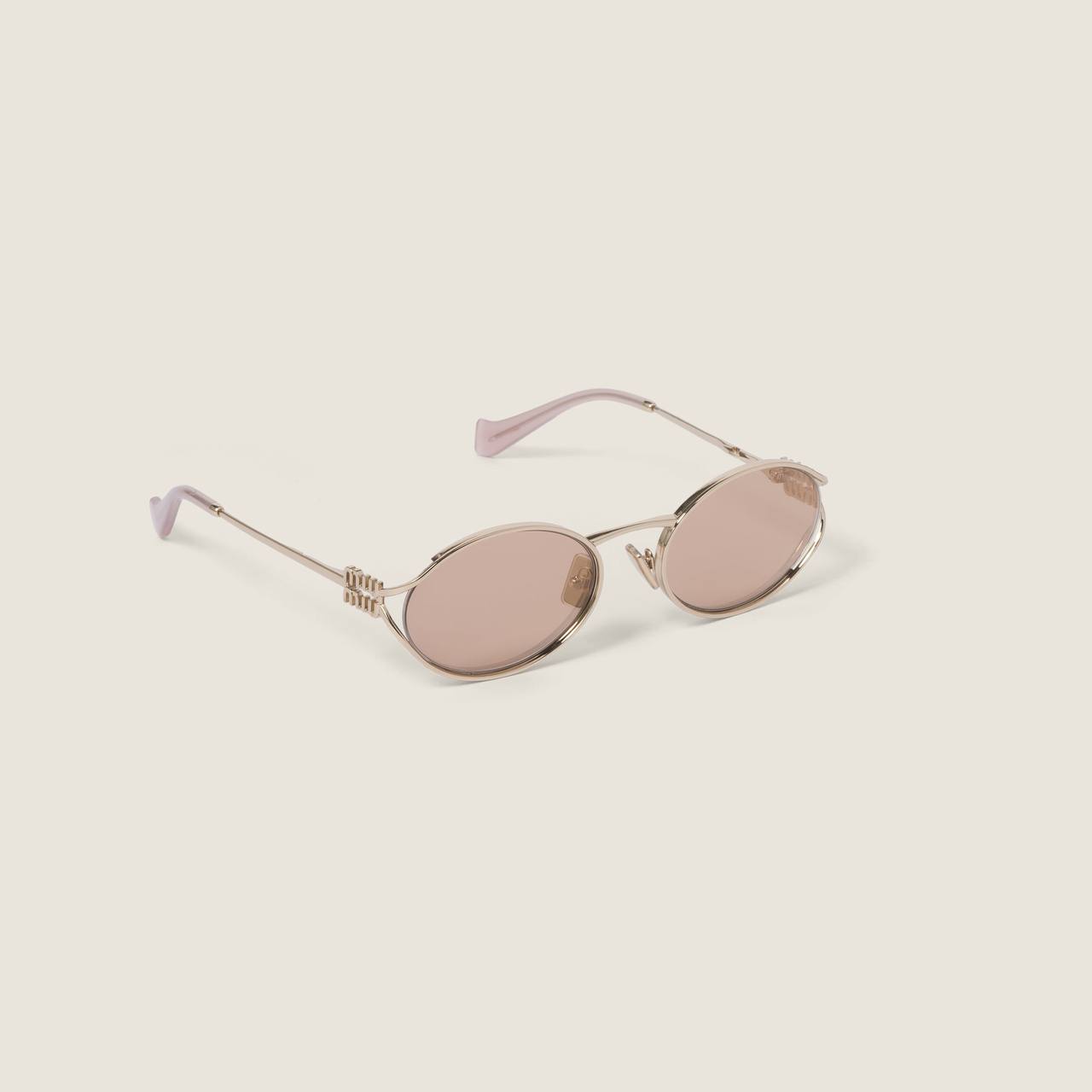Lunettes de Soleil Ovales Vintage